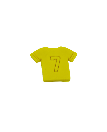 Football Jersey Cookie Cutter/Clay Cutter with Customizable Player Number Option | Style A