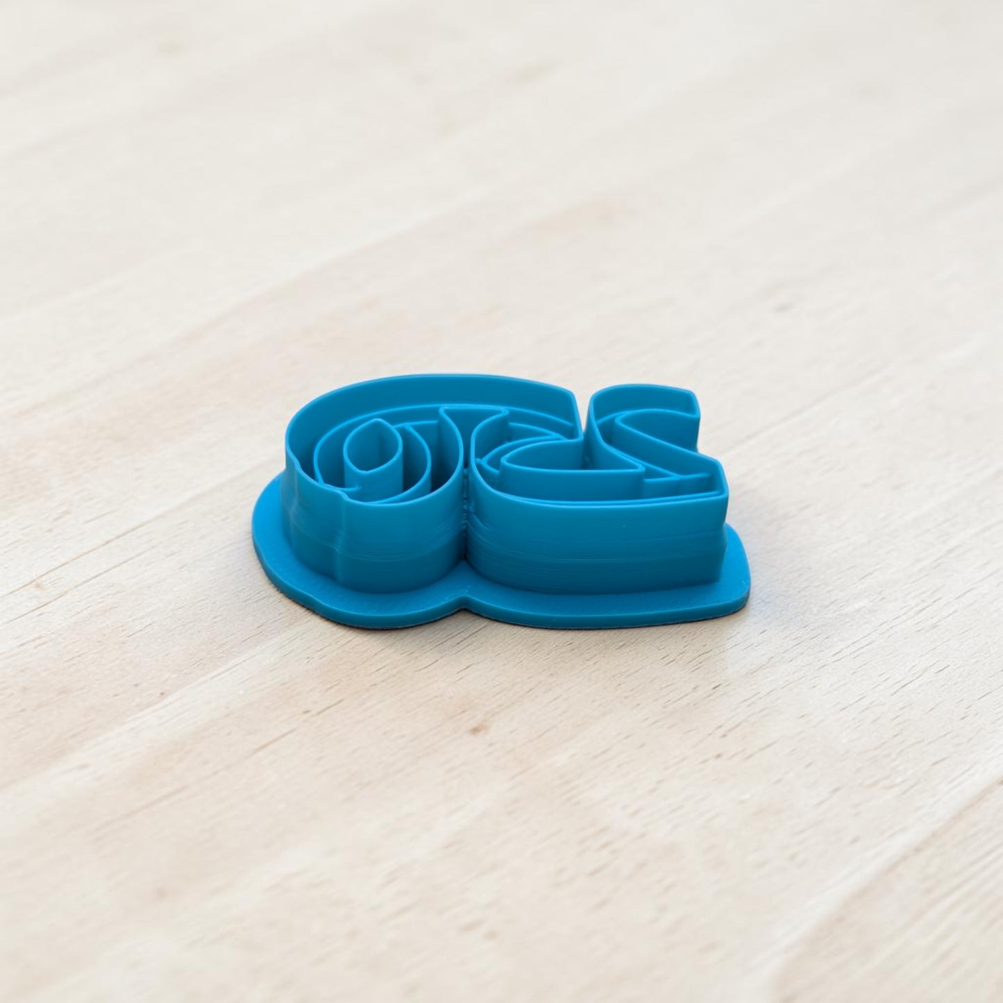 America 250 Ribbon Cutter for Cookies, Ceramics, Pottery, Polymer Clay, Fondant - Multi-Medium Craft & Baking Tool