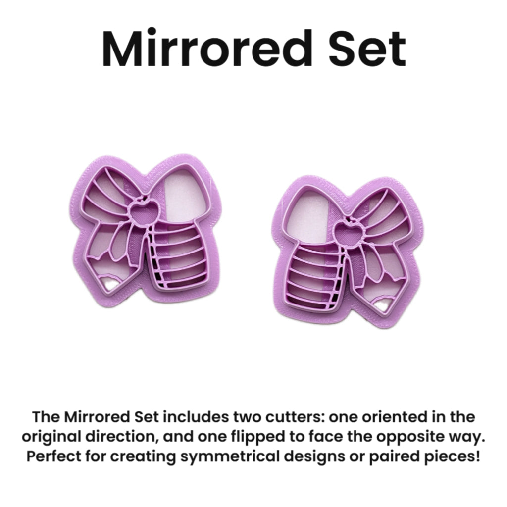 Back to School Notepad Pencil Bow Cutter: for Cookies, Ceramics, Pottery, Fondant, and More