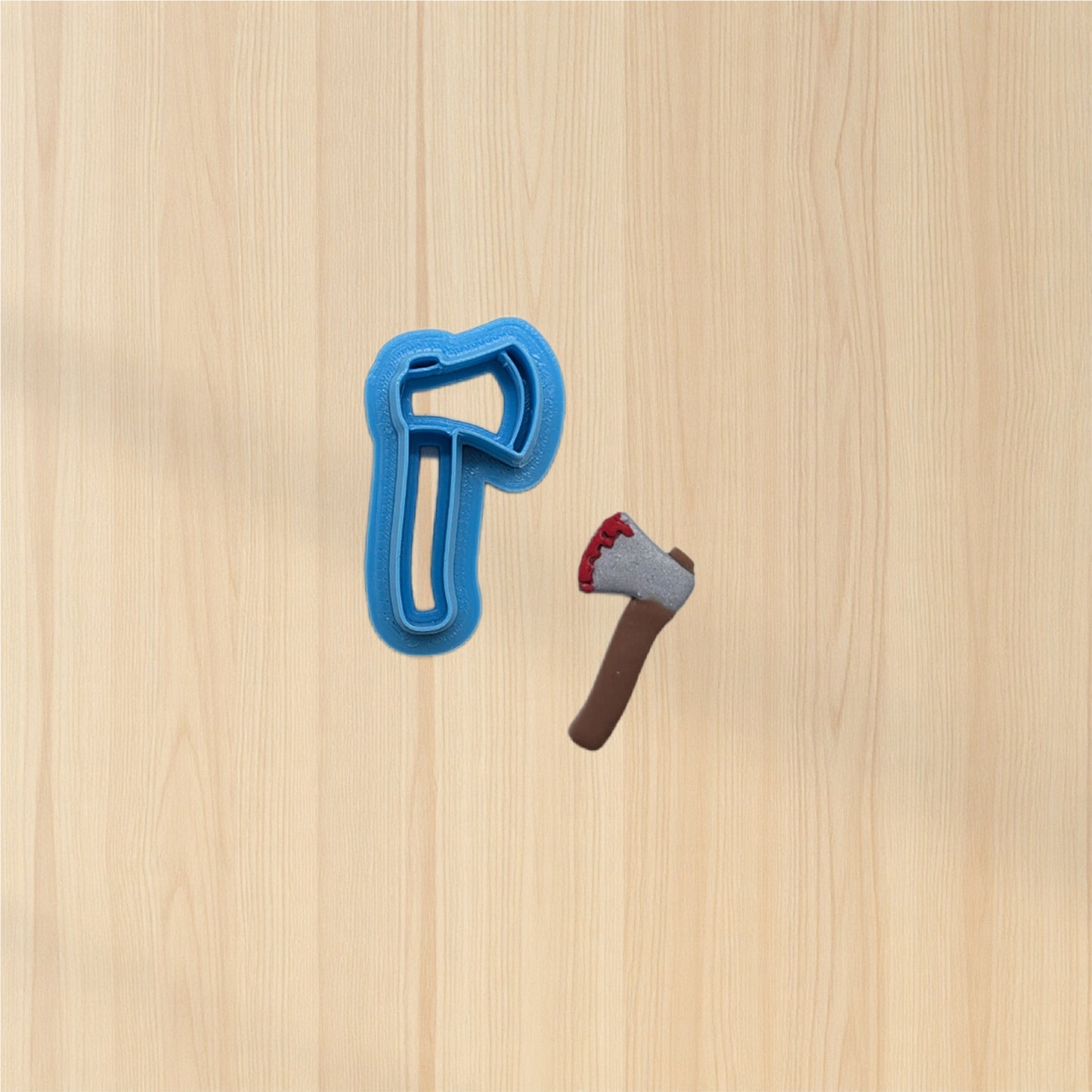 Axe Cookie Cutter: Ideal for Cookies, Ceramics, Pottery, Polymer Clay, and Fondant