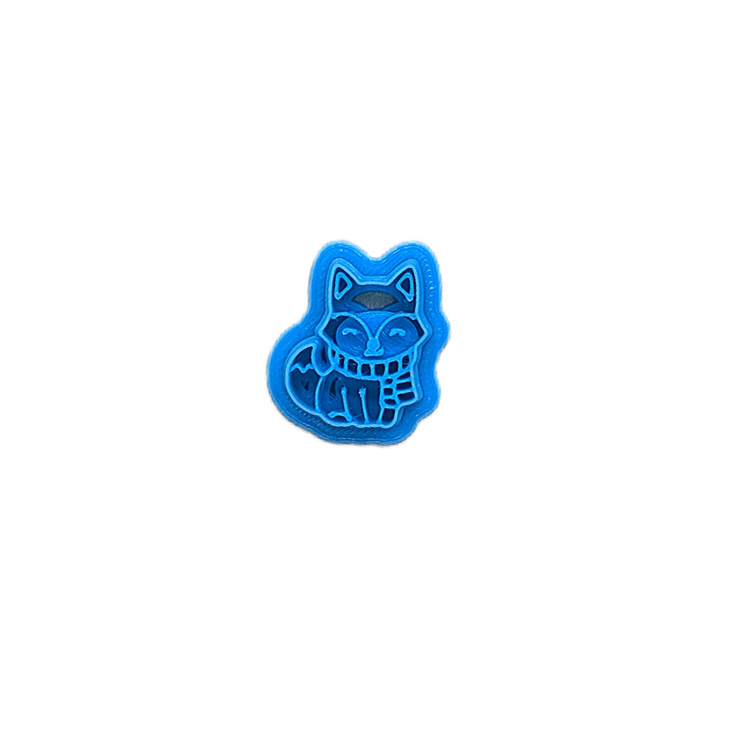 Winter Wanderer Fox Cookie Cutter: Idea for Cookies, Ceramics, Pottery, Polymer Clay, Fondant
