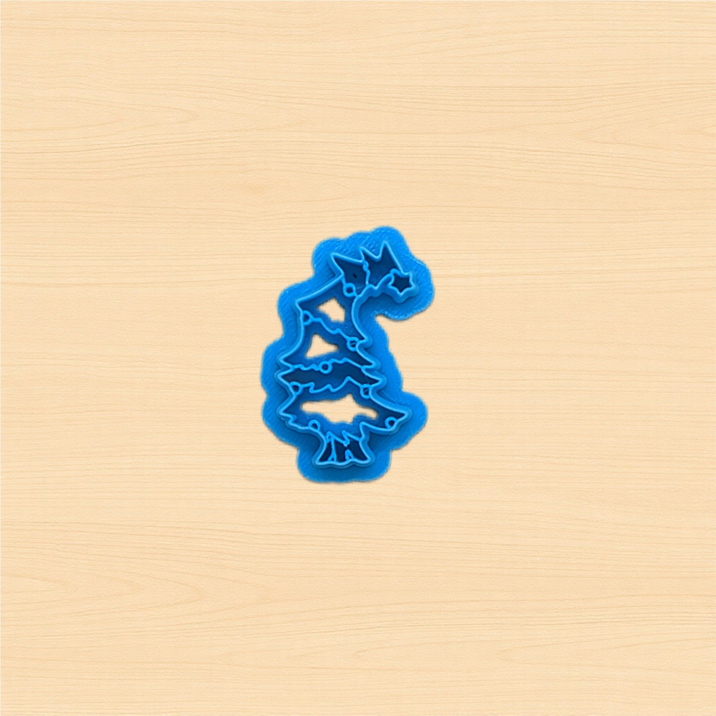 Whoville Inspired Leaning Christmas Tree Cookie Cutter: Ideal for Cookies, Ceramics, Pottery, Polymer Clay, and Fondant