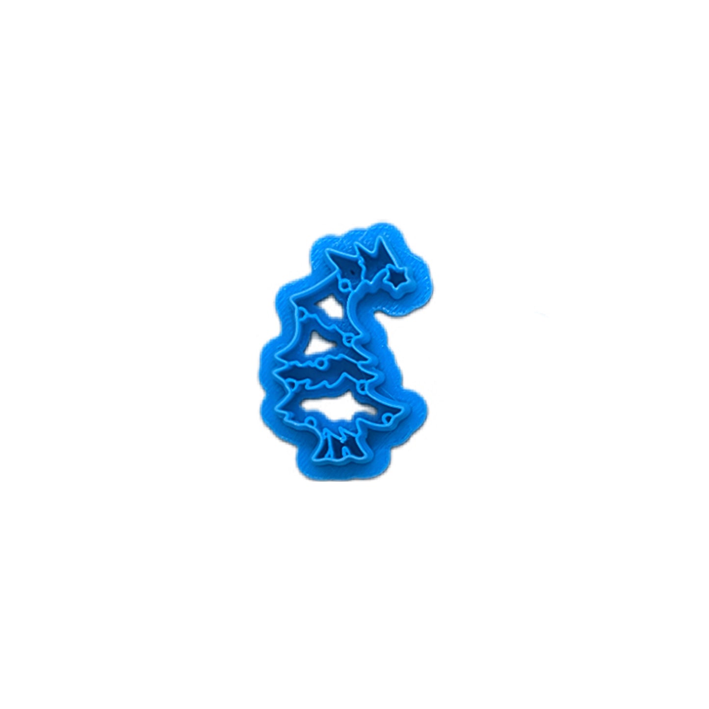 Whoville Inspired Leaning Christmas Tree Cookie Cutter: Ideal for Cookies, Ceramics, Pottery, Polymer Clay, and Fondant