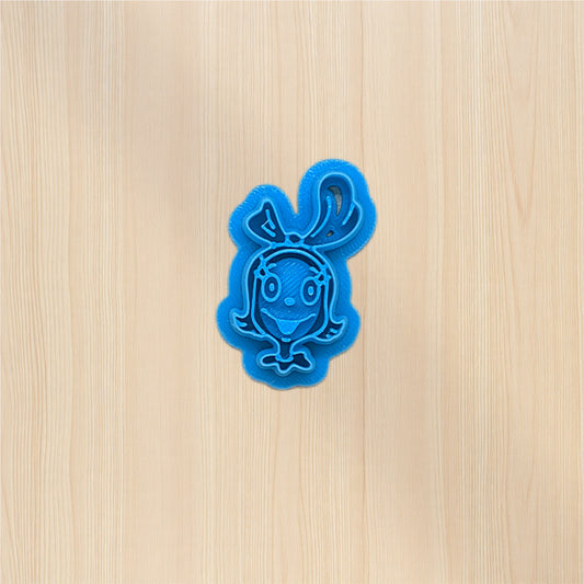 Whoville Inspired Cindy Lou Who Cookie Cutter: Ideal for Cookies, Ceramics, Pottery, Polymer Clay, and Fondant
