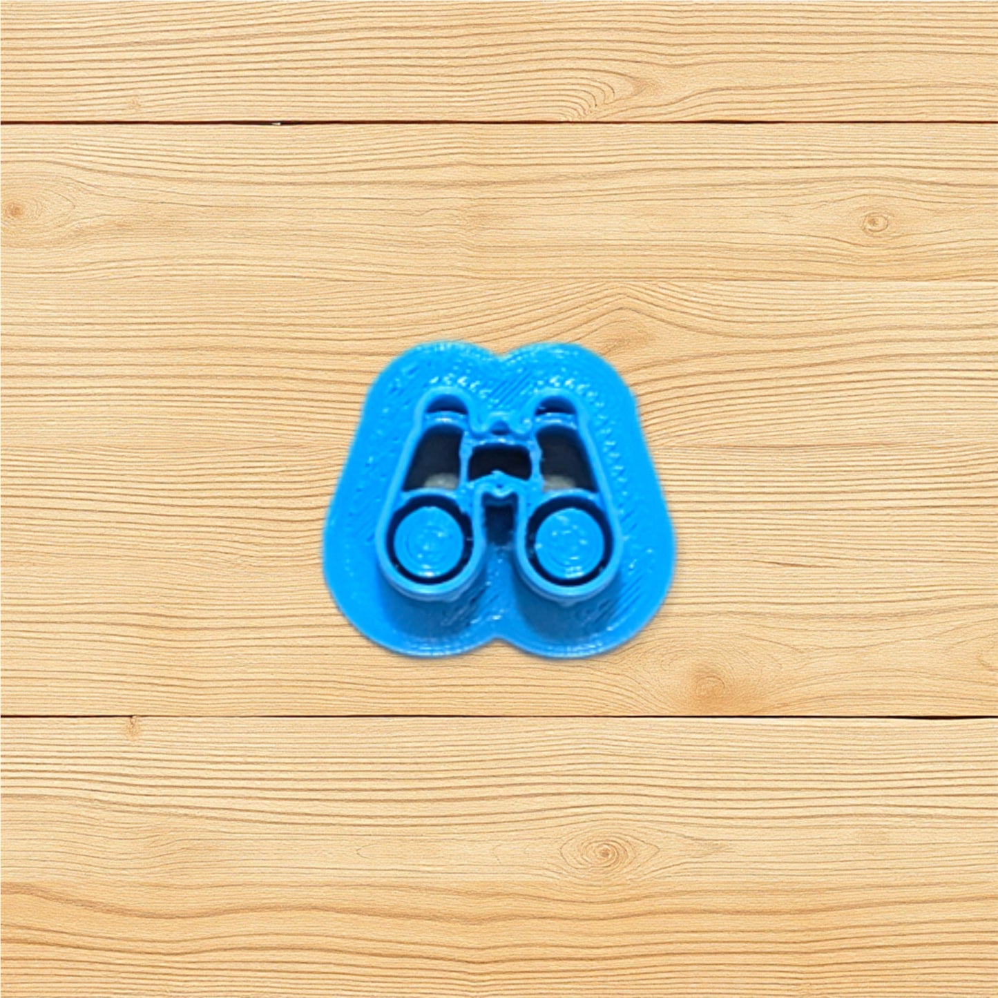 Binoculars Cookie Cutter: Versatile Tool for Cookies, Ceramics, Pottery, Fondant, and More