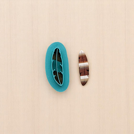 Bird Feather Cutter: Versatile Tool for Cookies, Ceramics, Pottery, Polymer Clay, and Fondant