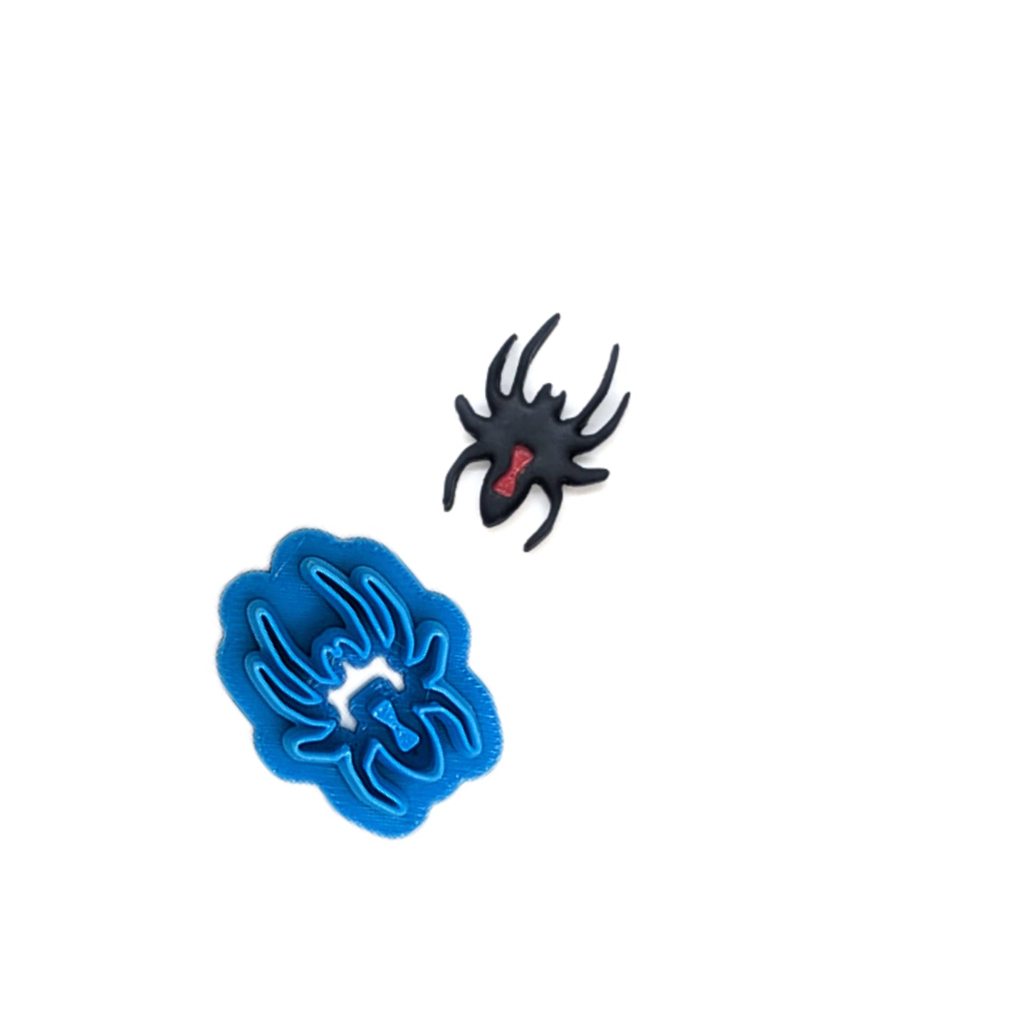 Black Widow Spider Cookie Cutter with 2 Style Options: Ideal for Cookies, Ceramics, Pottery, Polymer Clay, Fondant - Multi-Medium Craft & Baking Tool