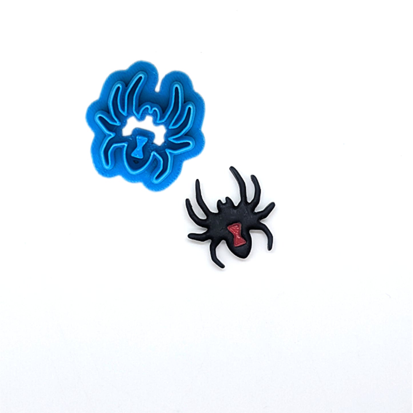 Black Widow Spider Cookie Cutter with 2 Style Options: Ideal for Cookies, Ceramics, Pottery, Polymer Clay, Fondant - Multi-Medium Craft & Baking Tool