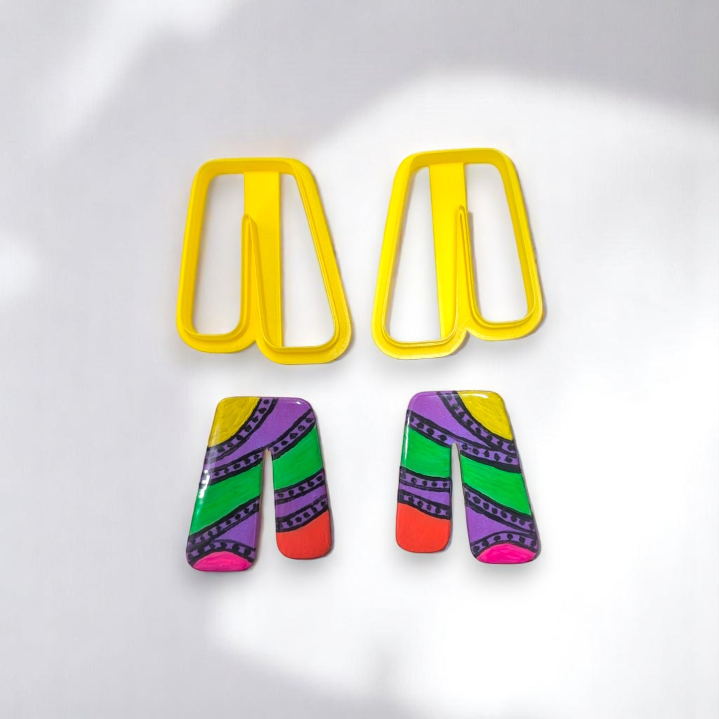 Sculpted Arc Minimalist Boho Arch Cookie Cutter: for Cookies, Ceramics, Pottery, Polymer Clay, Fondant - Craft & Baking Tool