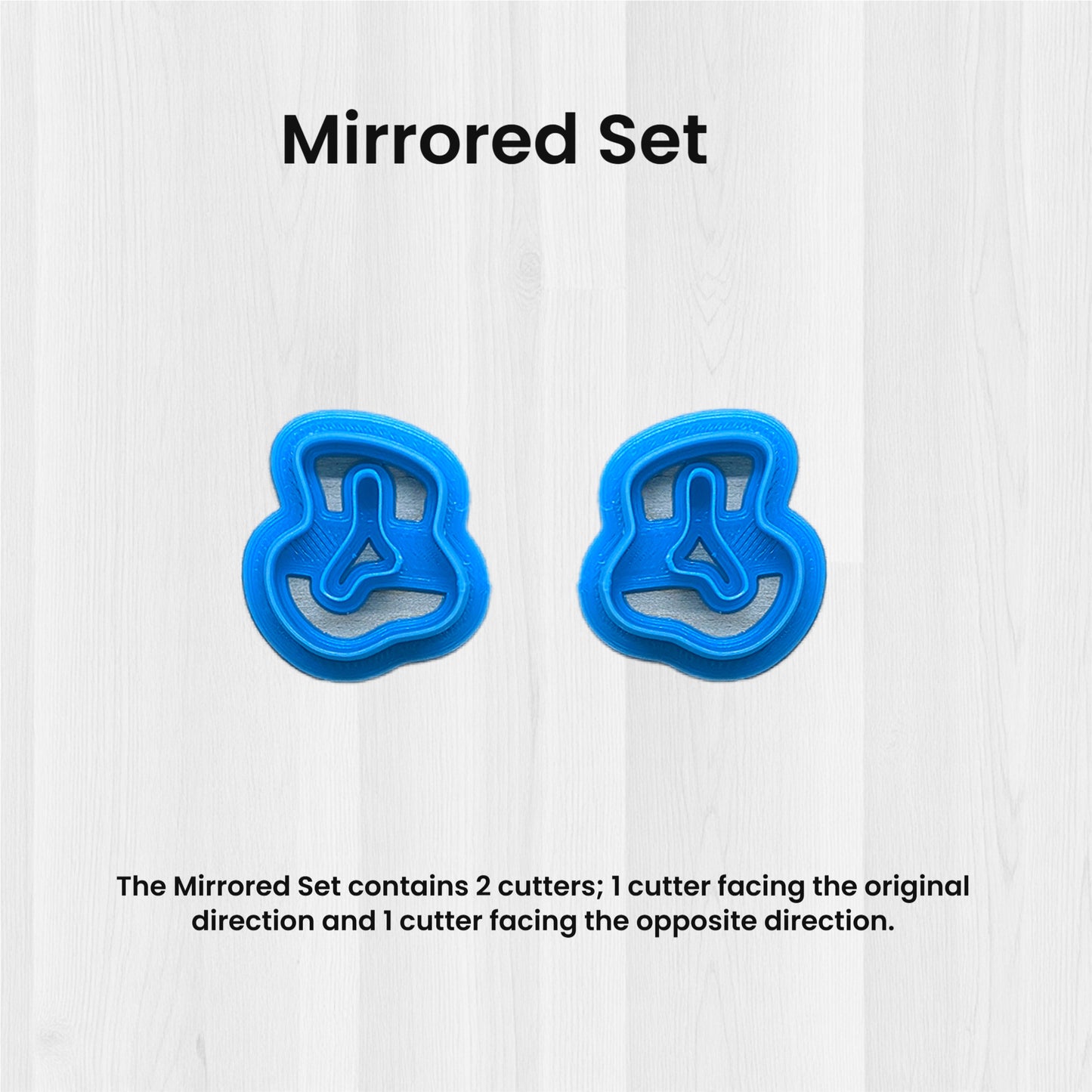 Boho Blob Hoop Cutter – Style B: Ideal for Ceramics, Pottery, Polymer Clay & Fondant - Multi-Medium Crafting Tool