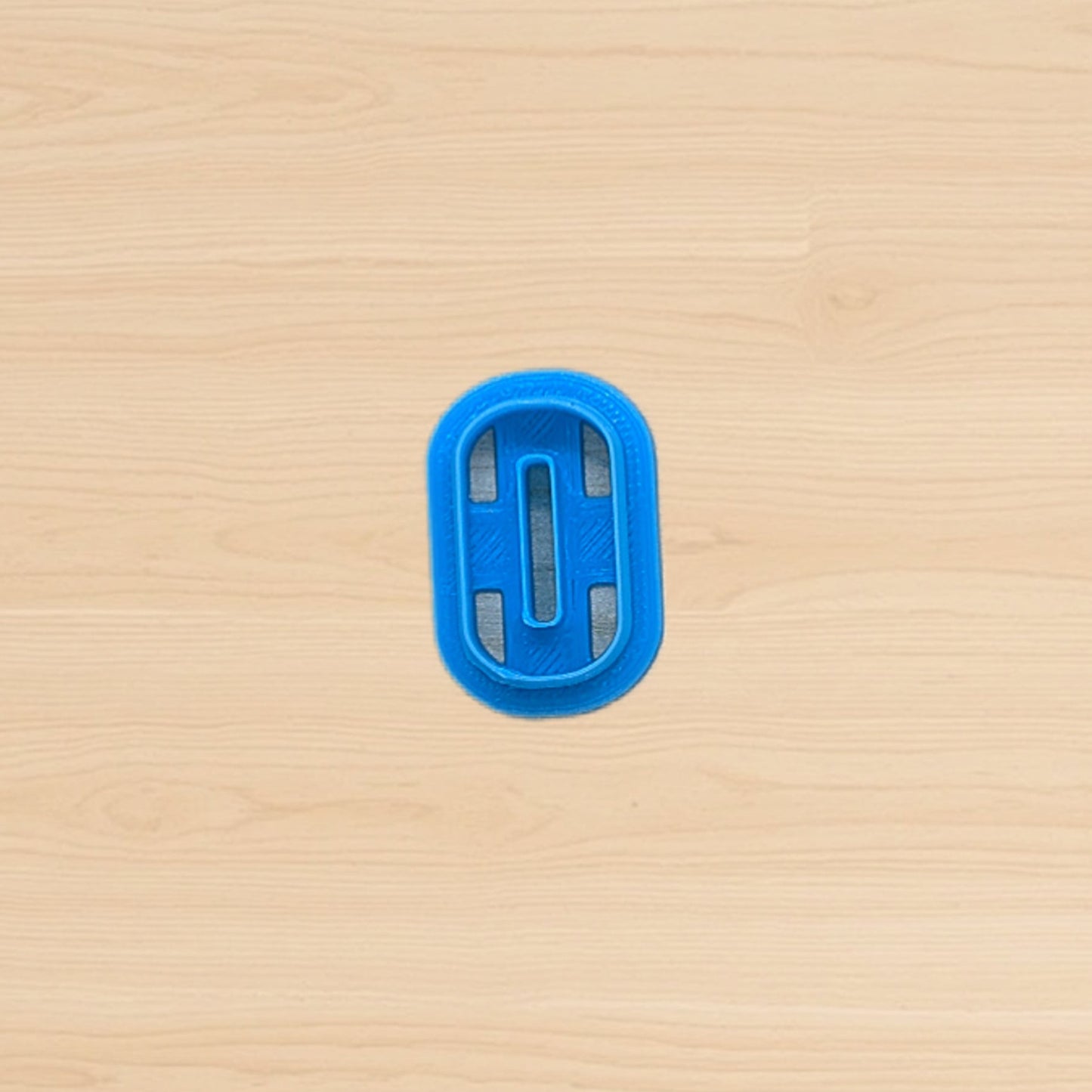 Boho Letter 'O' Hoop Cutter: Ideal for Ceramics, Pottery, Polymer Clay, and Fondant