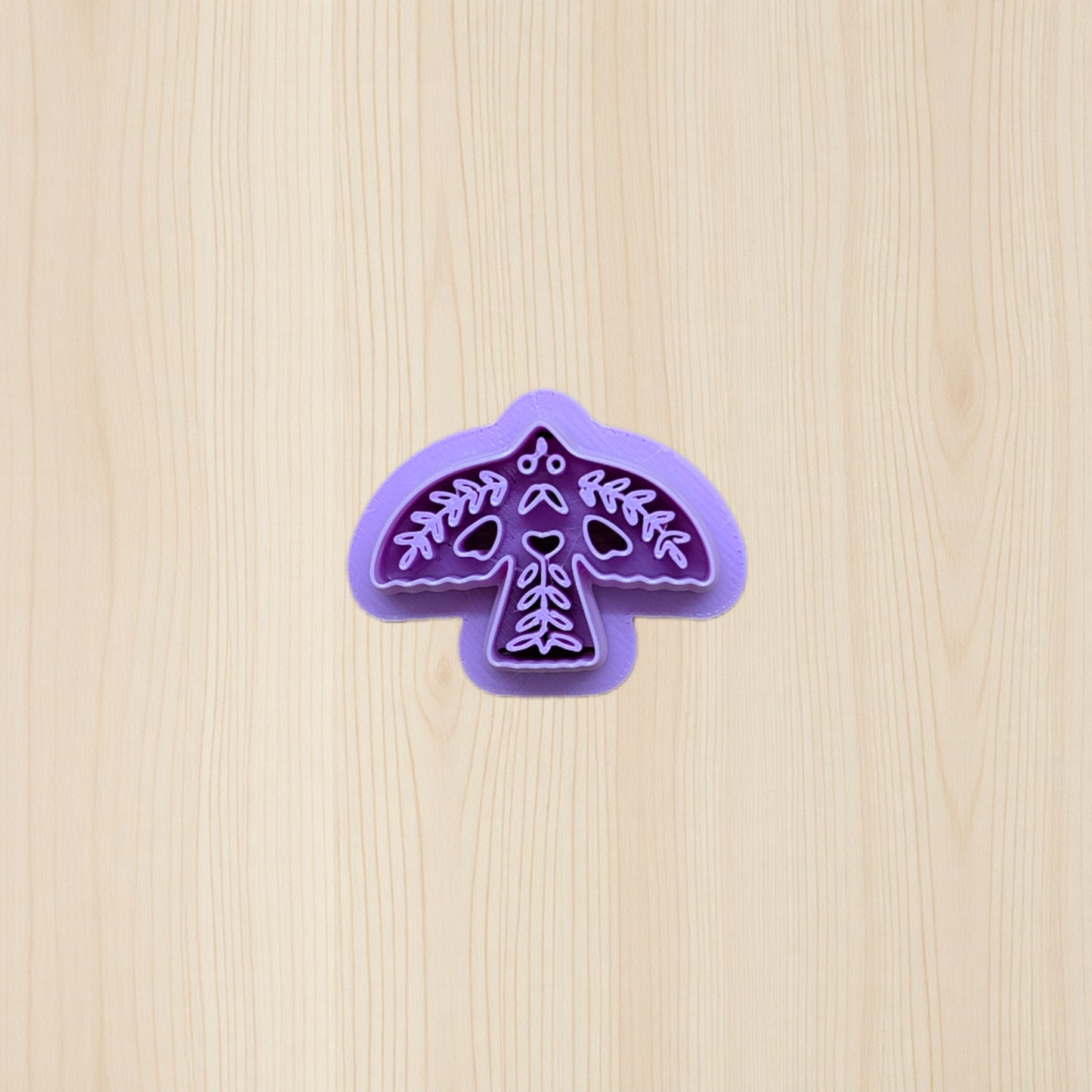 Boho Folk Art Bird (Style E) Cookie Cutter: Ideal for Cookies, Ceramics, Pottery, Polymer Clay, and Fondant