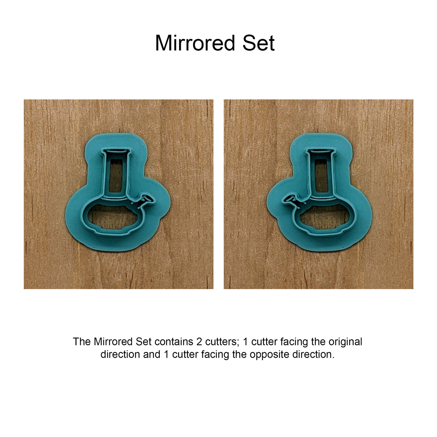 Bong Cookie Cutter: Ideal for Cookies, Ceramics, Pottery, Polymer Clay, Fondant