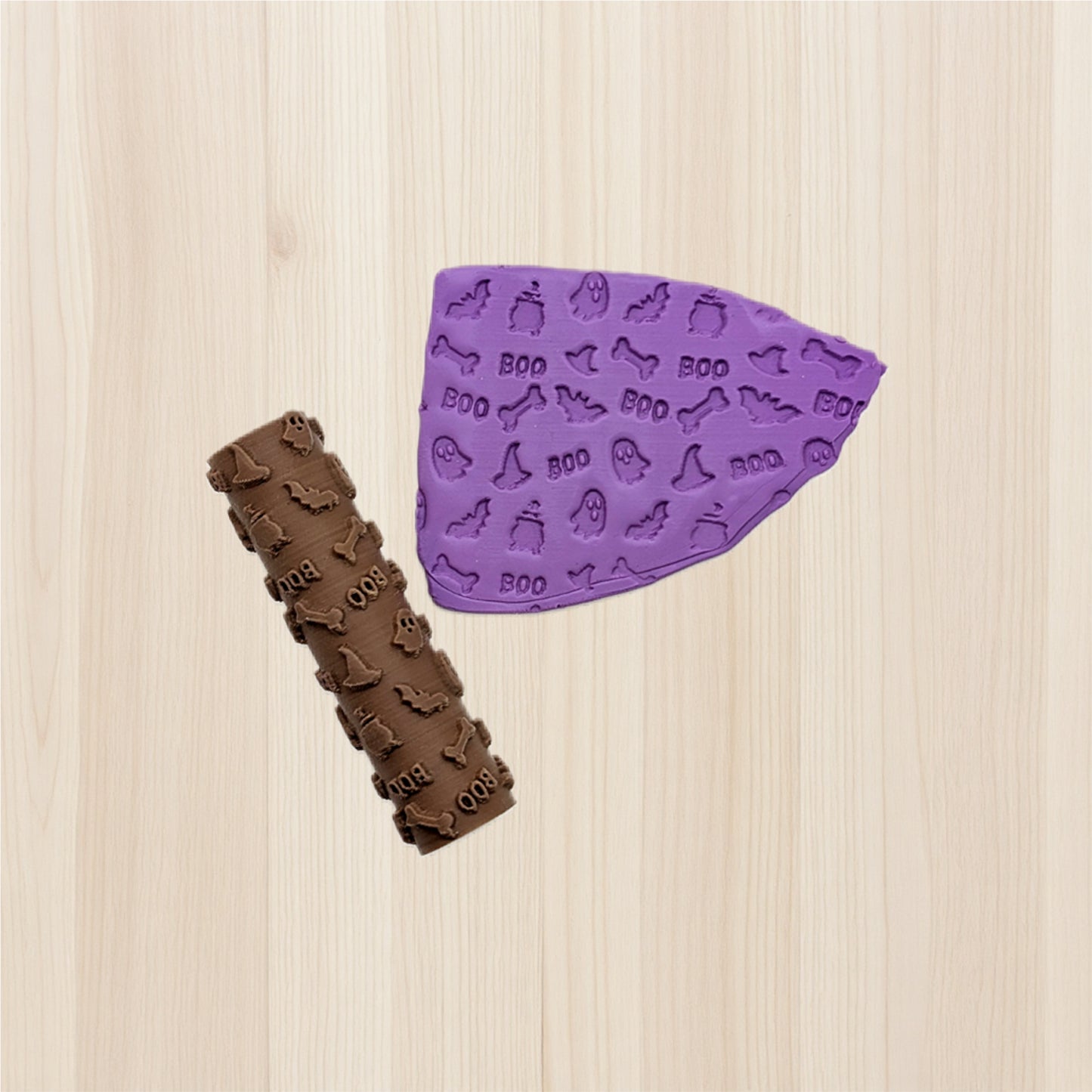Boo Blast Witches' Brew Halloween Texture Roller with Emboss & Deboss Design Options