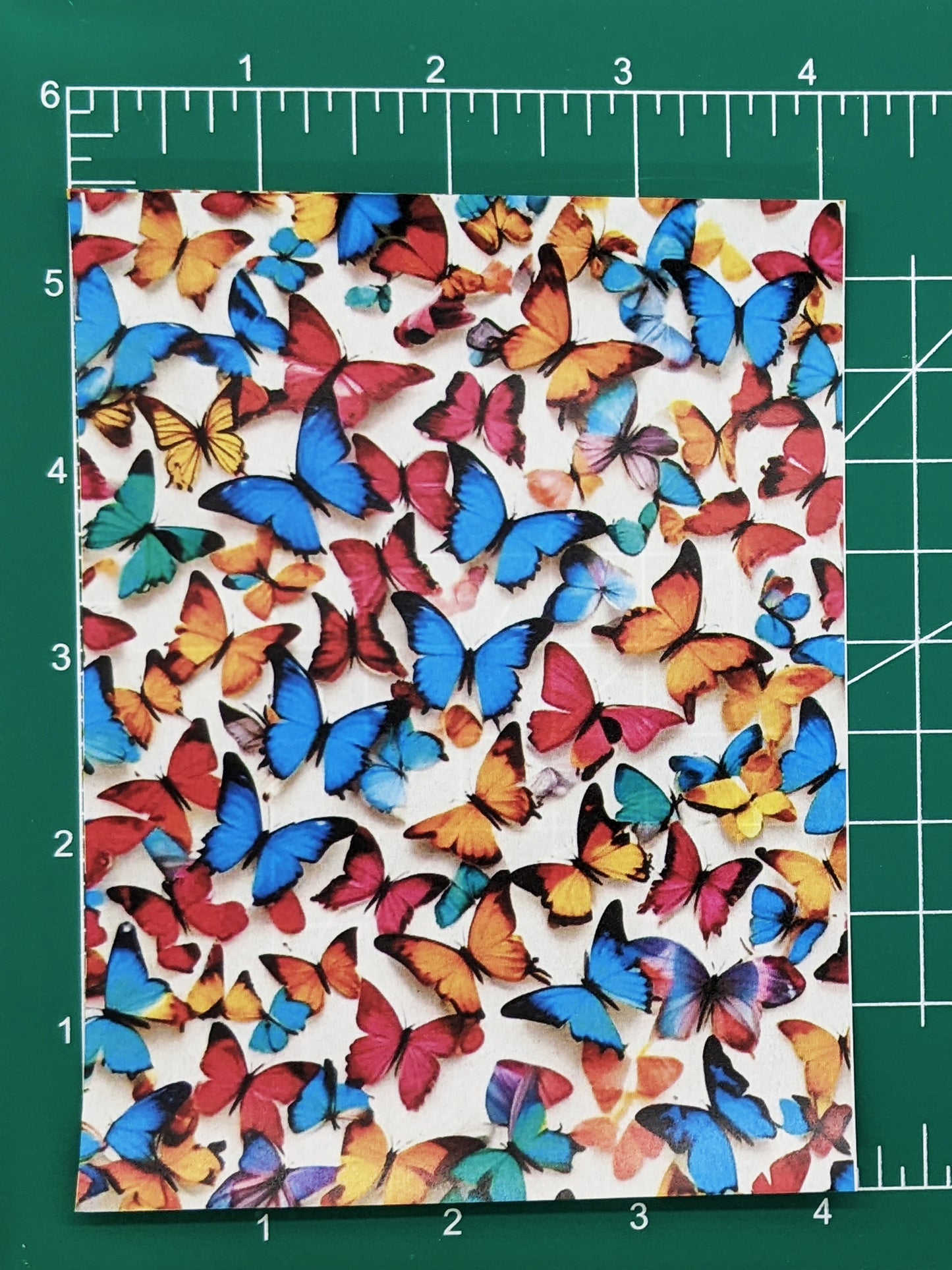 Bright, Bold Butterflies Water-Soluble Transfer Sheet