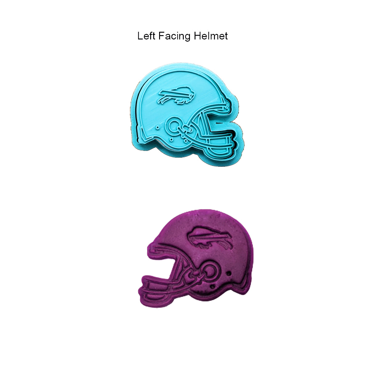 Buffalo Bills Helmet Cookie Cutter and Embossing Stamp Set