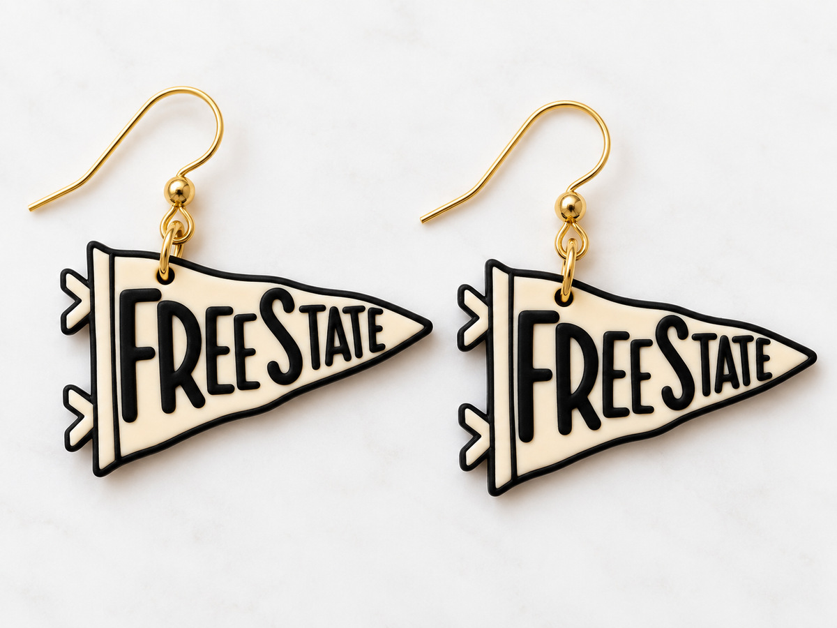 Free State Flag Layered Cookie Cutter Set | Polymer Clay, Fondant, Pottery & Ceramic Cutters