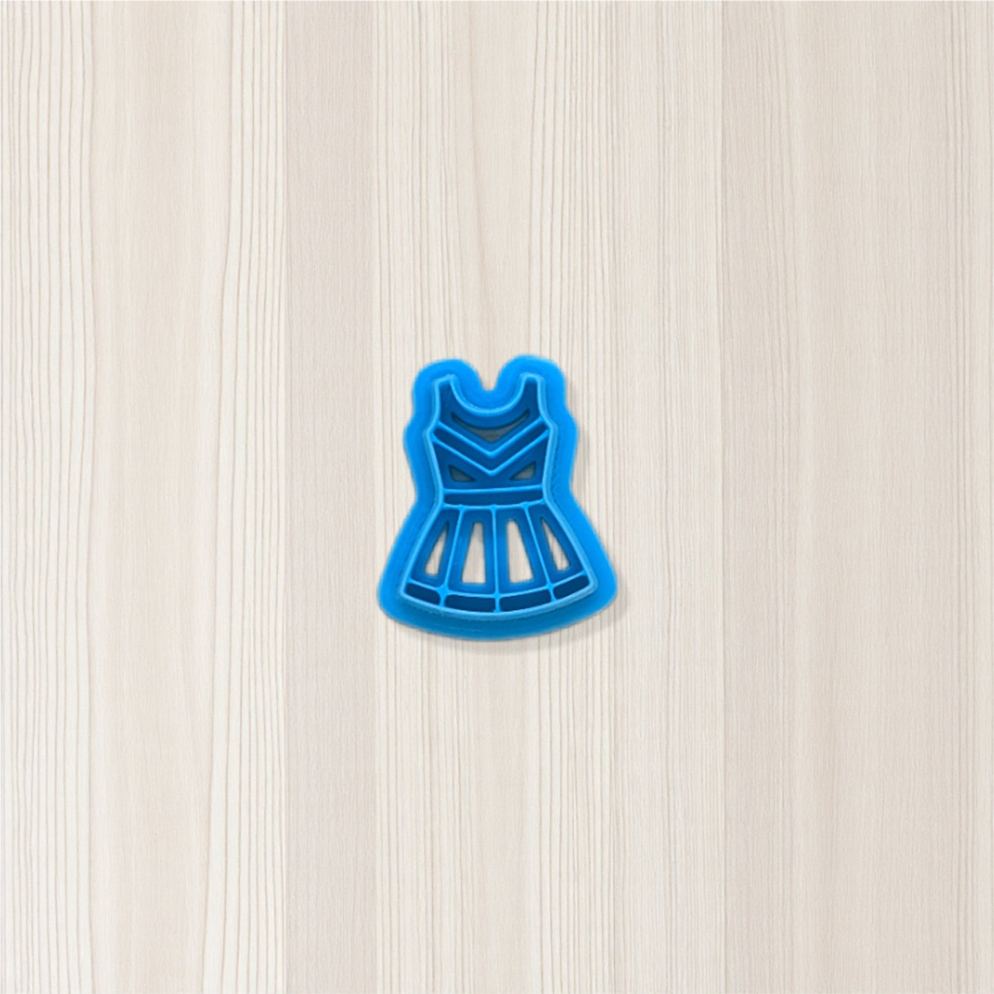 Cheerleader Dress Cookie Cutter: Ideal for Cookies, Ceramics, Pottery, Polymer Clay, and Fondant