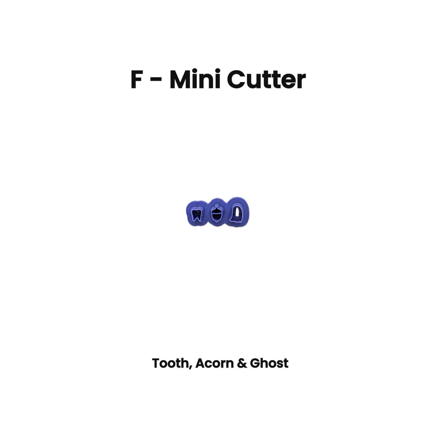 Coffin Bookshelf Cutter with Fall & Halloween Theme Miniature Cutter Options: Idea for Ceramics, Pottery & Polymer Clay Jewelry
