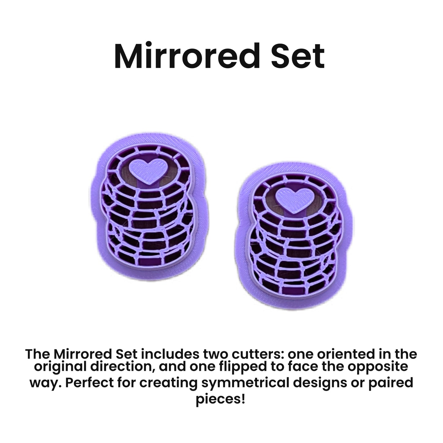 Stack of Cupid's Coins Poker Chips Cookie Cutter: Ideal for Cookies, Ceramics, Pottery, Polymer Clay, and Fondant