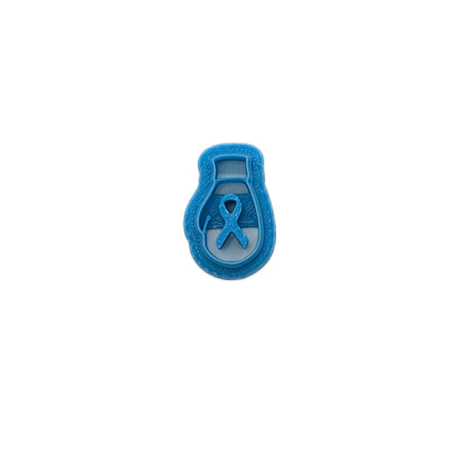 Fighter's Ribbon Boxing Glove Cookie Cutter: Idea for Cookies, Ceramics, Pottery, Polymer Clay, Fondant