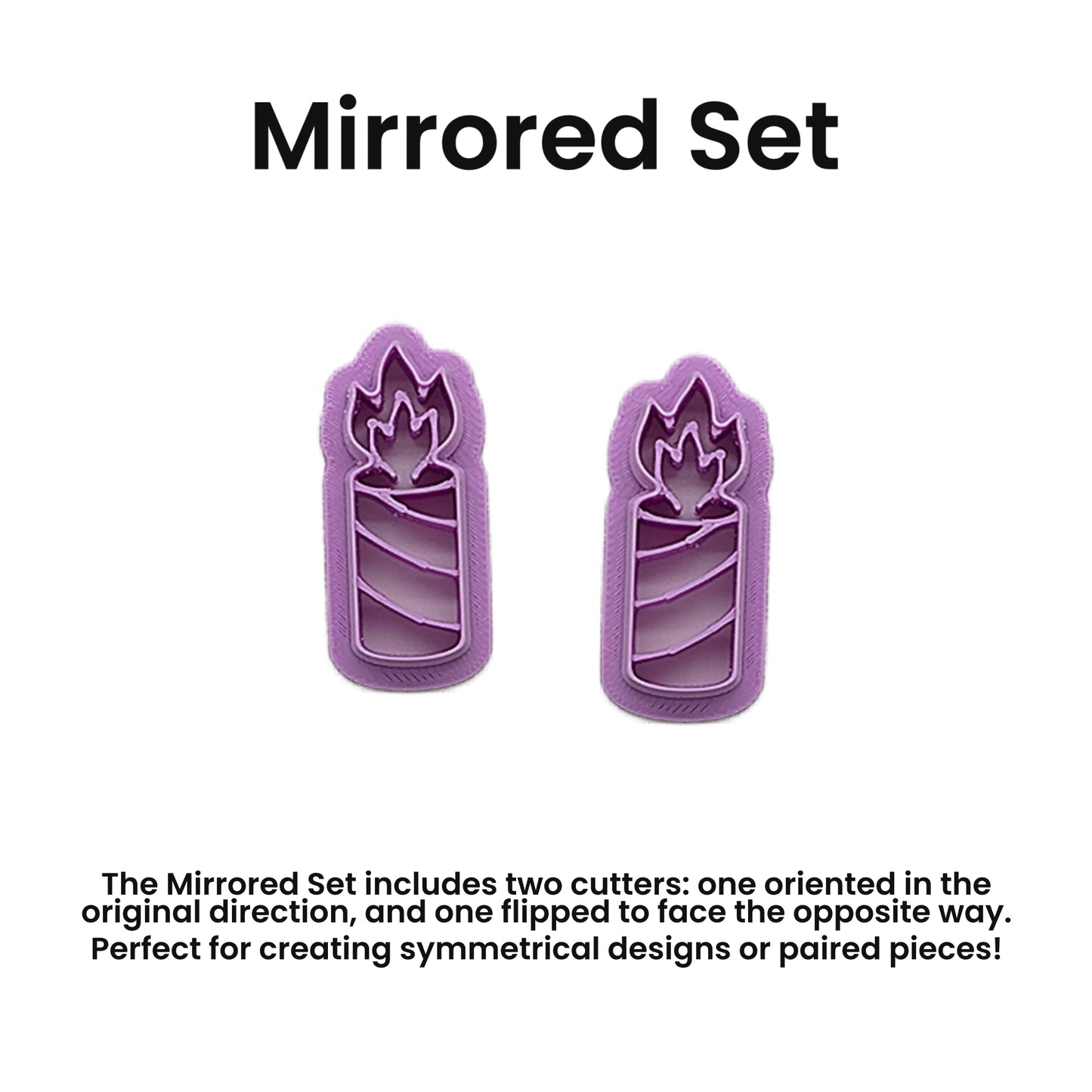 Flaming Firework Cookie Cutter: Ideal for Cookies, Ceramics, Pottery, Polymer Clay, and Fondant