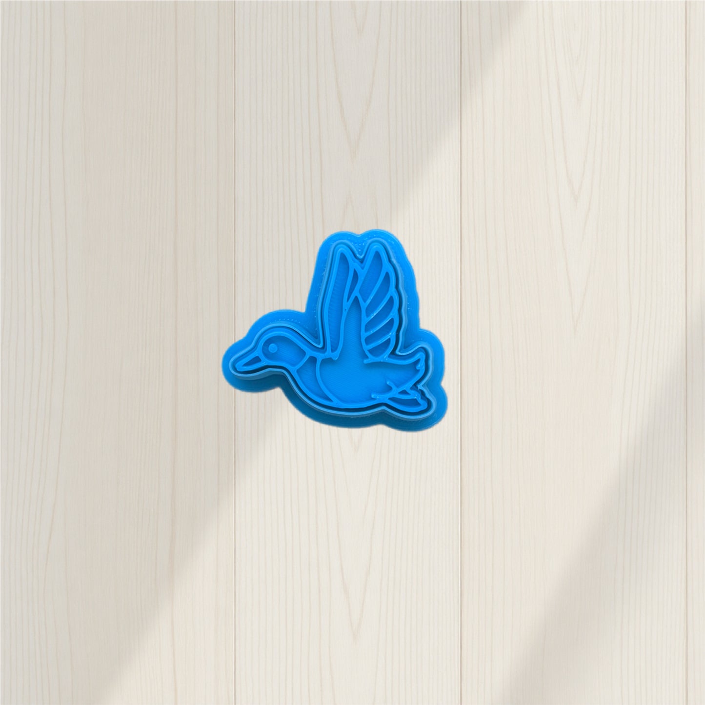 Flying Mallard Cookie Cutter & Stamp Set: Versatile Tool for Cookies, Ceramics, Pottery, Fondant, and More