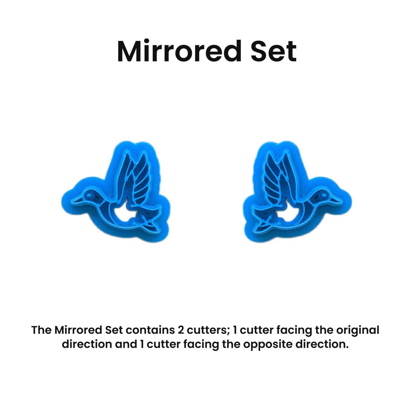 Flying Mallard Cookie Cutter: Ideal for Cookies, Ceramics, Pottery, Polymer Clay, and Fondant