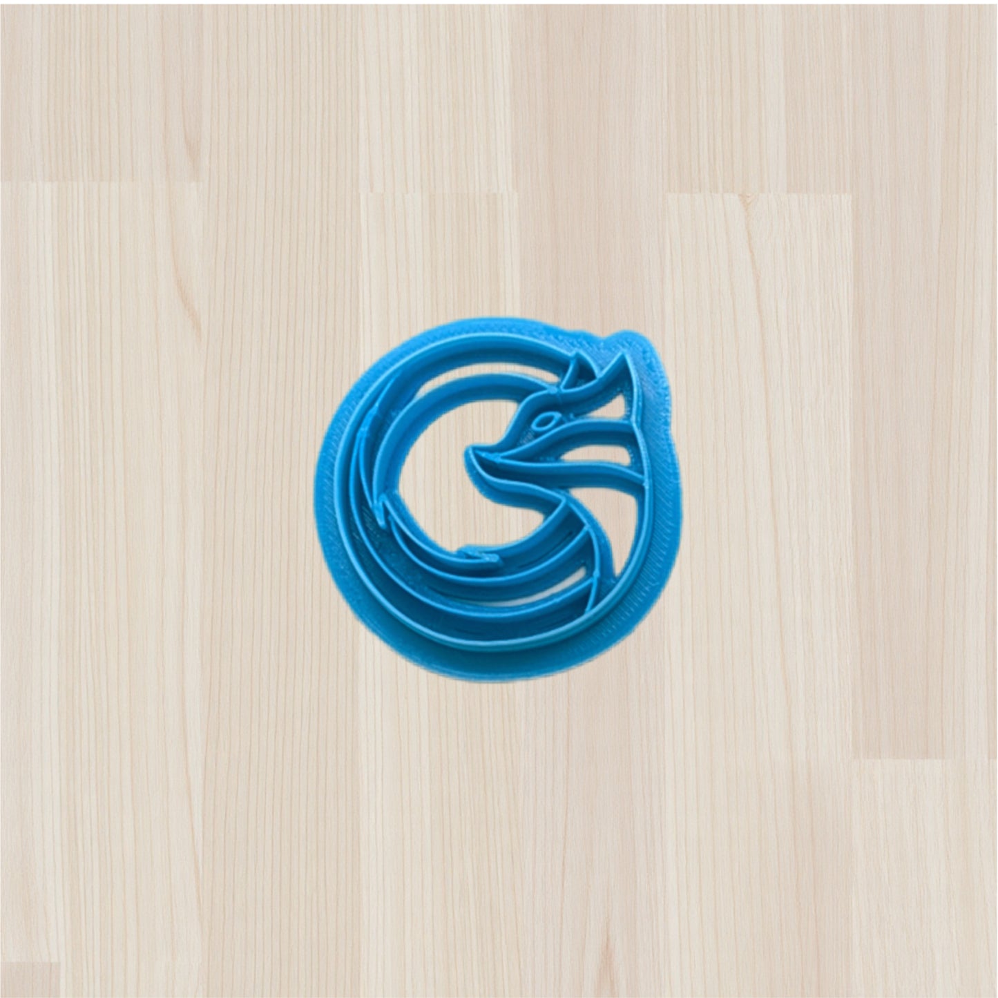 Fox Hoop Cutter for Cookies, Ceramics, Pottery, Polymer Clay, Fondant - Multi-Medium Craft & Baking