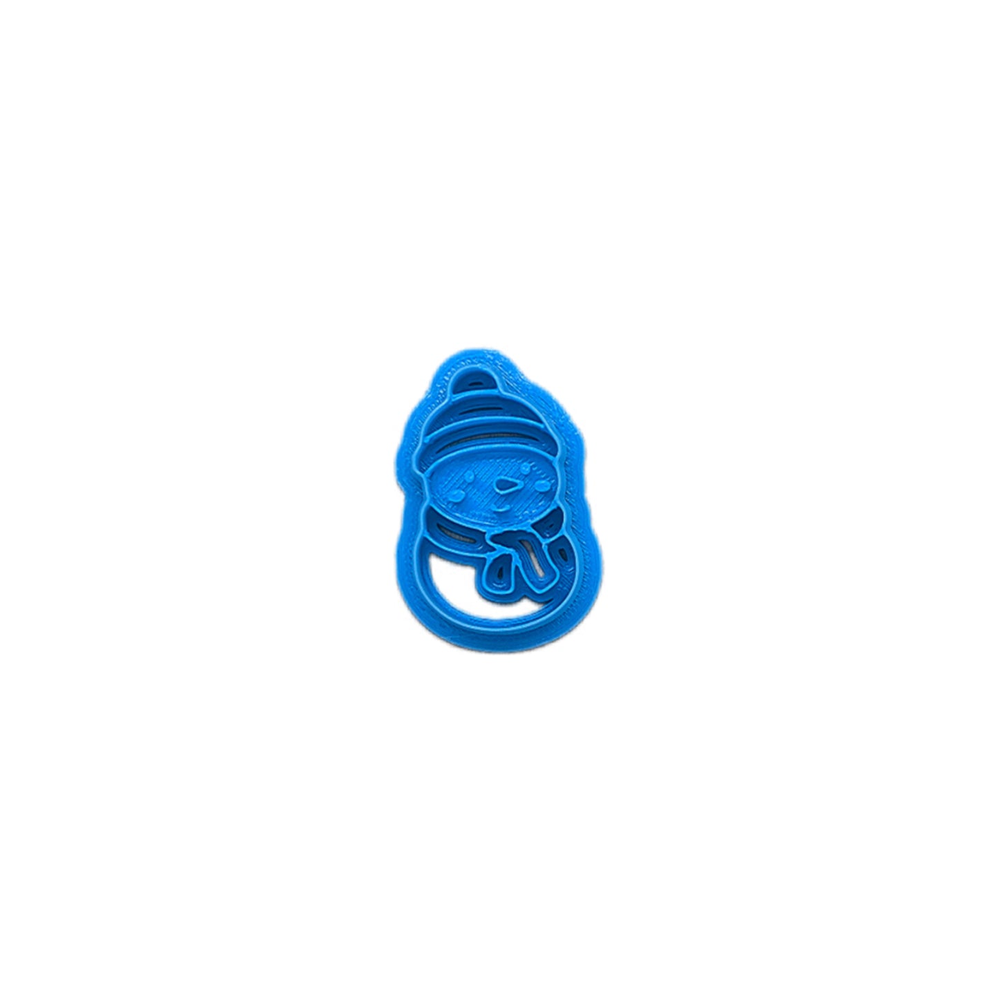 Frosty Snowman Cookie Cutter: Idea for Cookies, Ceramics, Pottery, Polymer Clay, Fondant