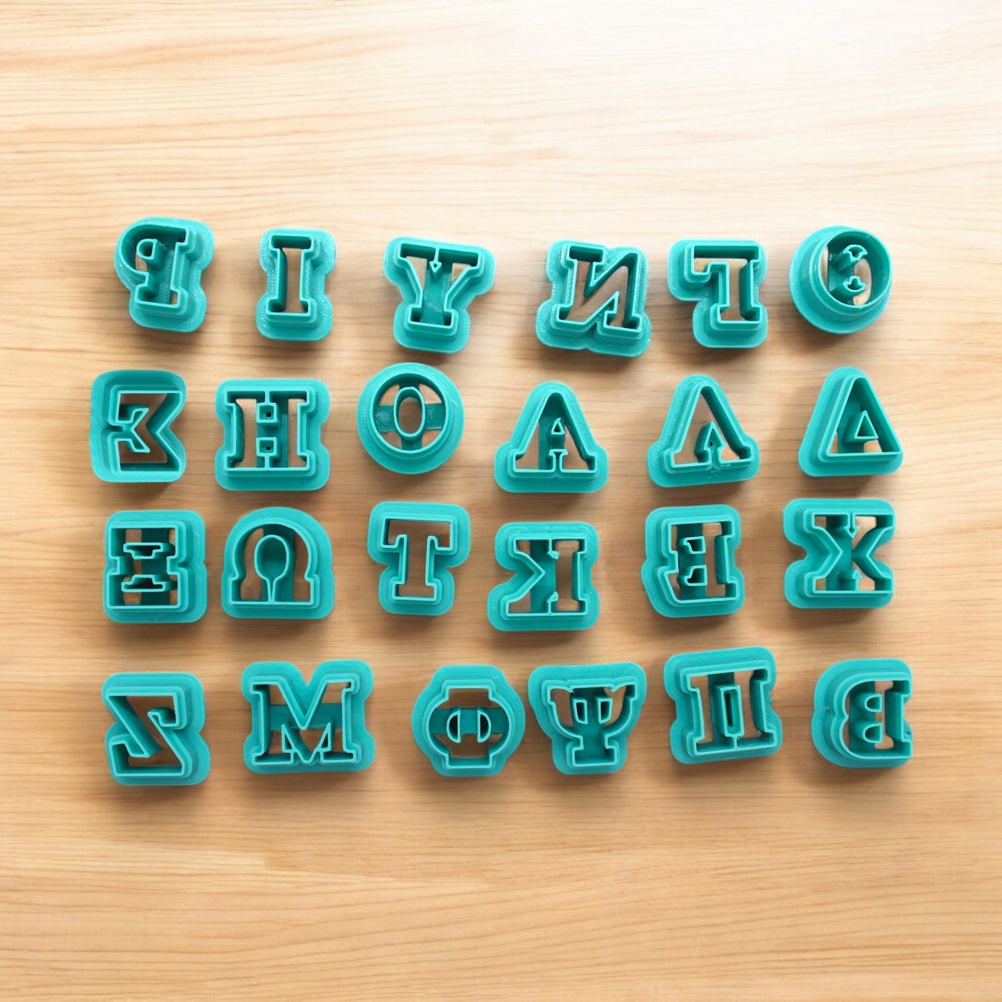 Greek Letter Cutter with 24 Character Options