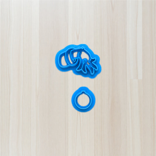 Grinch Hand and Christmas Ornament 2 - Piece Cookie Cutter Set: Ideal for Cookies, Ceramics, Pottery, Polymer Clay, and Fondant