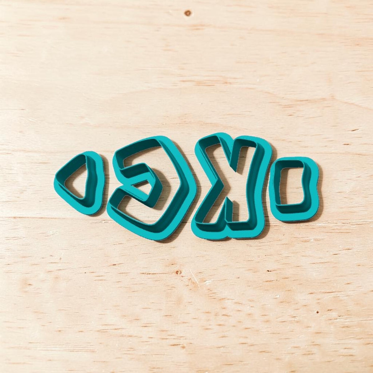 KC Arrowhead 4-piece layered cutter set without holes for cookies, polymer clay, fondant, pottery and ceramic crafts