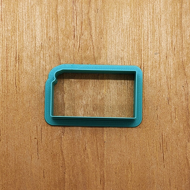 Kansas Map Cookie Cutter, with KU, K-State & WSU Embossing Stamp Options