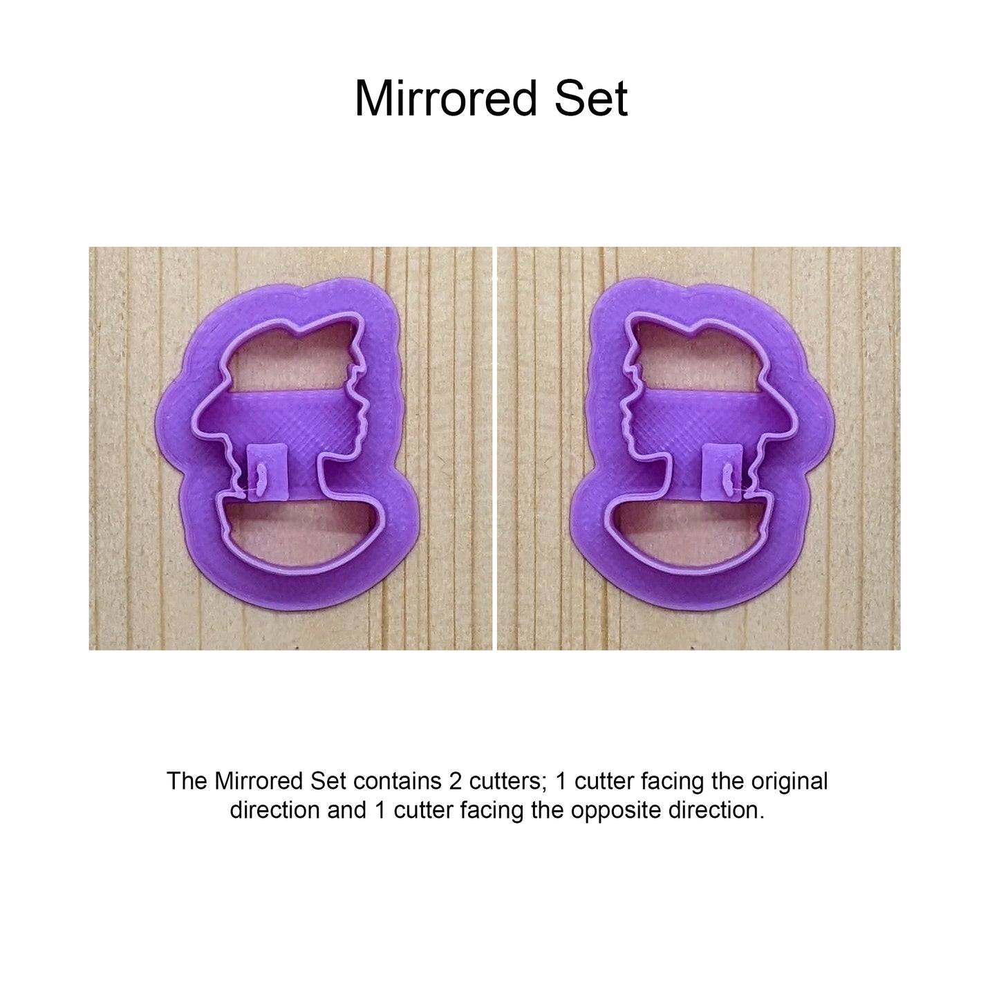 Anne of Green Gables Silhouette Cutter for Cookies, Ceramics, Pottery, Fondant, and More | Style B