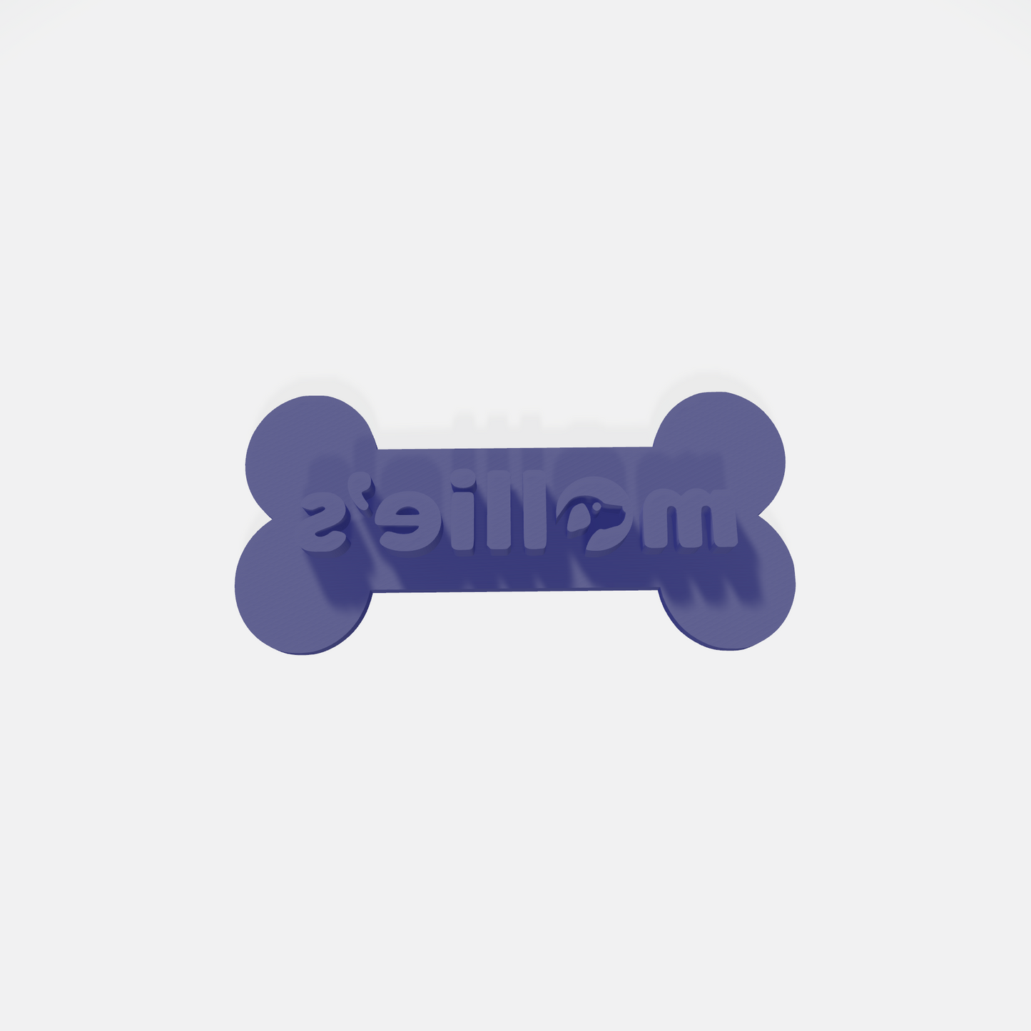 Mollie's Dog Bone Embossing Stamp Options for Cookies, Ceramics, Pottery, Polymer Clay, Fondant - Multi-Medium Craft & Baking Tool