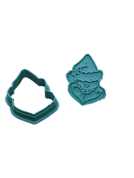 The Grinch Christmas Cookie Cutter & Stamp Set
