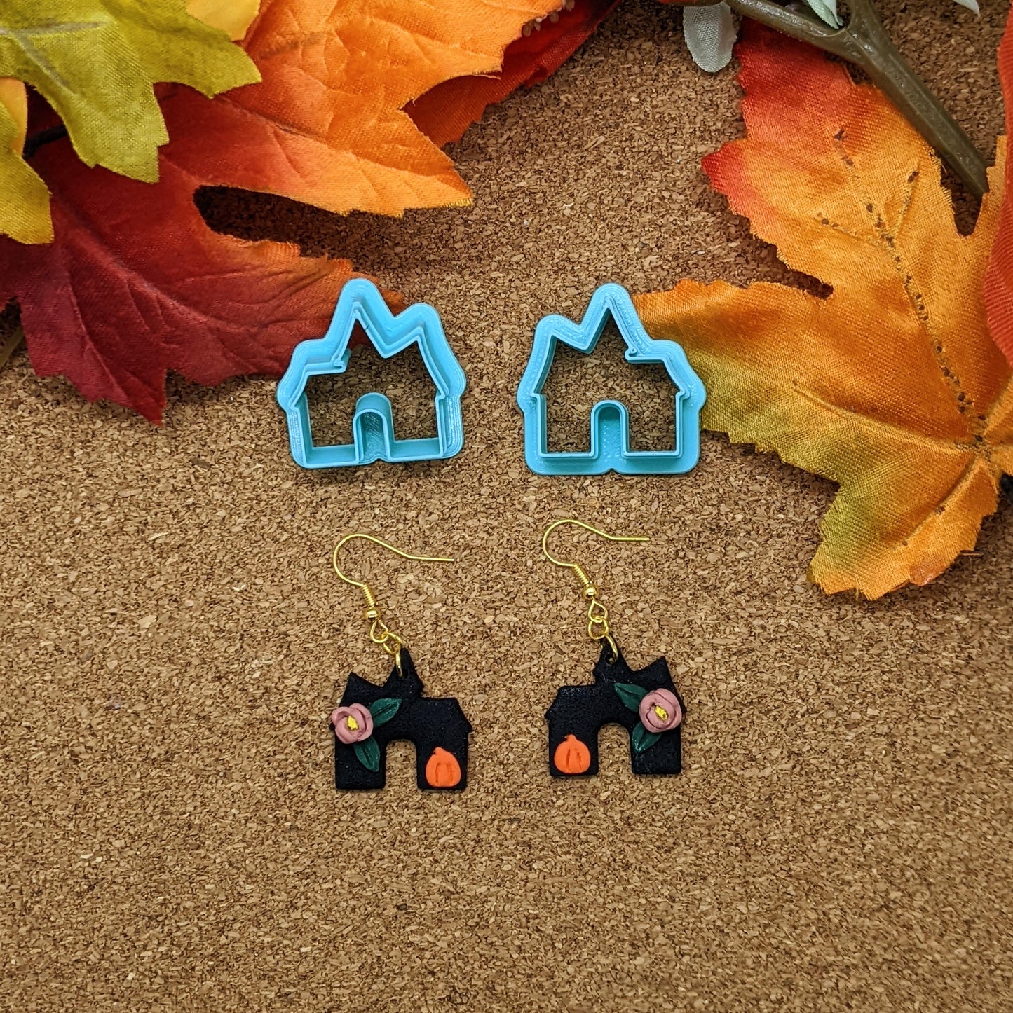 Haunted House Cookie Cutter for Cookies, Ceramics, Pottery, Polymer Clay, Fondant & More