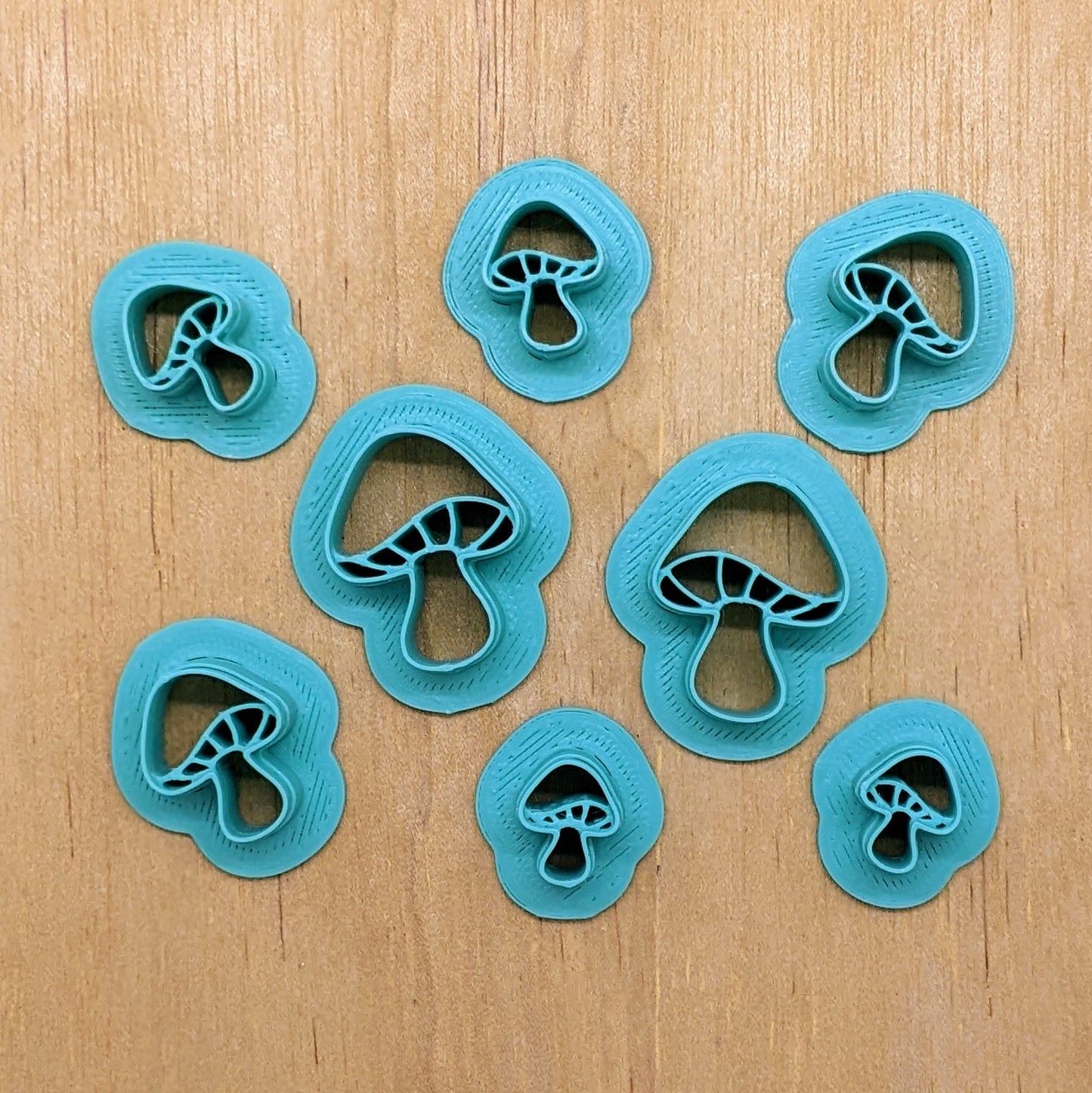 Mushroom Cookie Cutter for Cookies, Ceramics, Pottery, Polymer Clay, Fondant & More