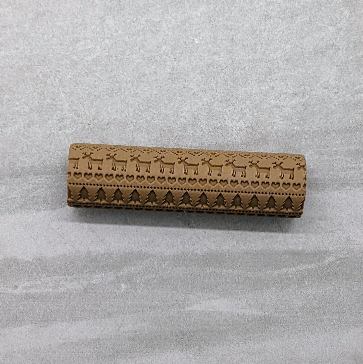 Christmas Sweater Pattern Texture Roller with Embossing & Debossing Option