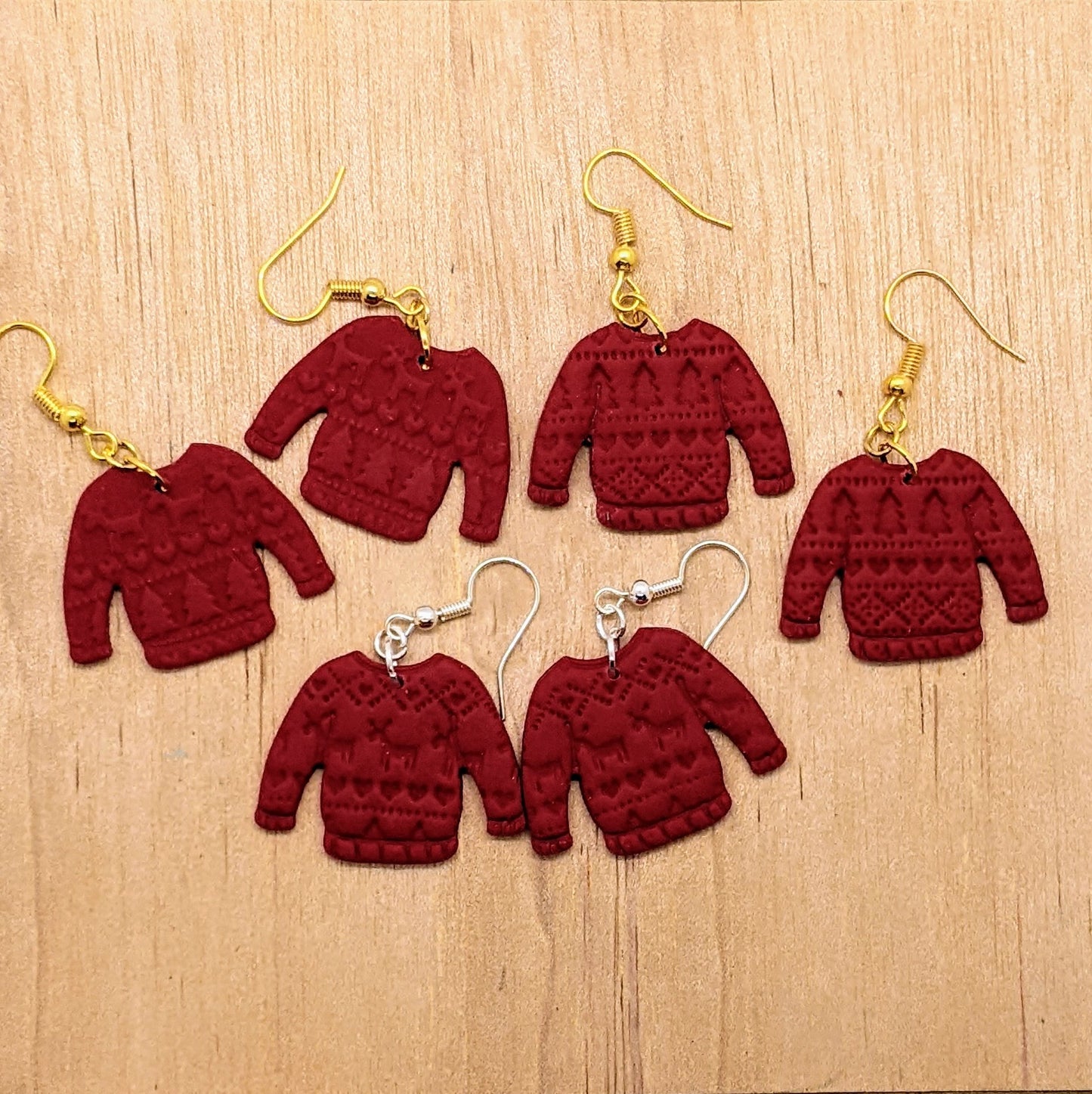 Winter Sweater Cookie Cutter: Ideal for Cookies, Ceramics, Pottery, Polymer Clay, and Fondant