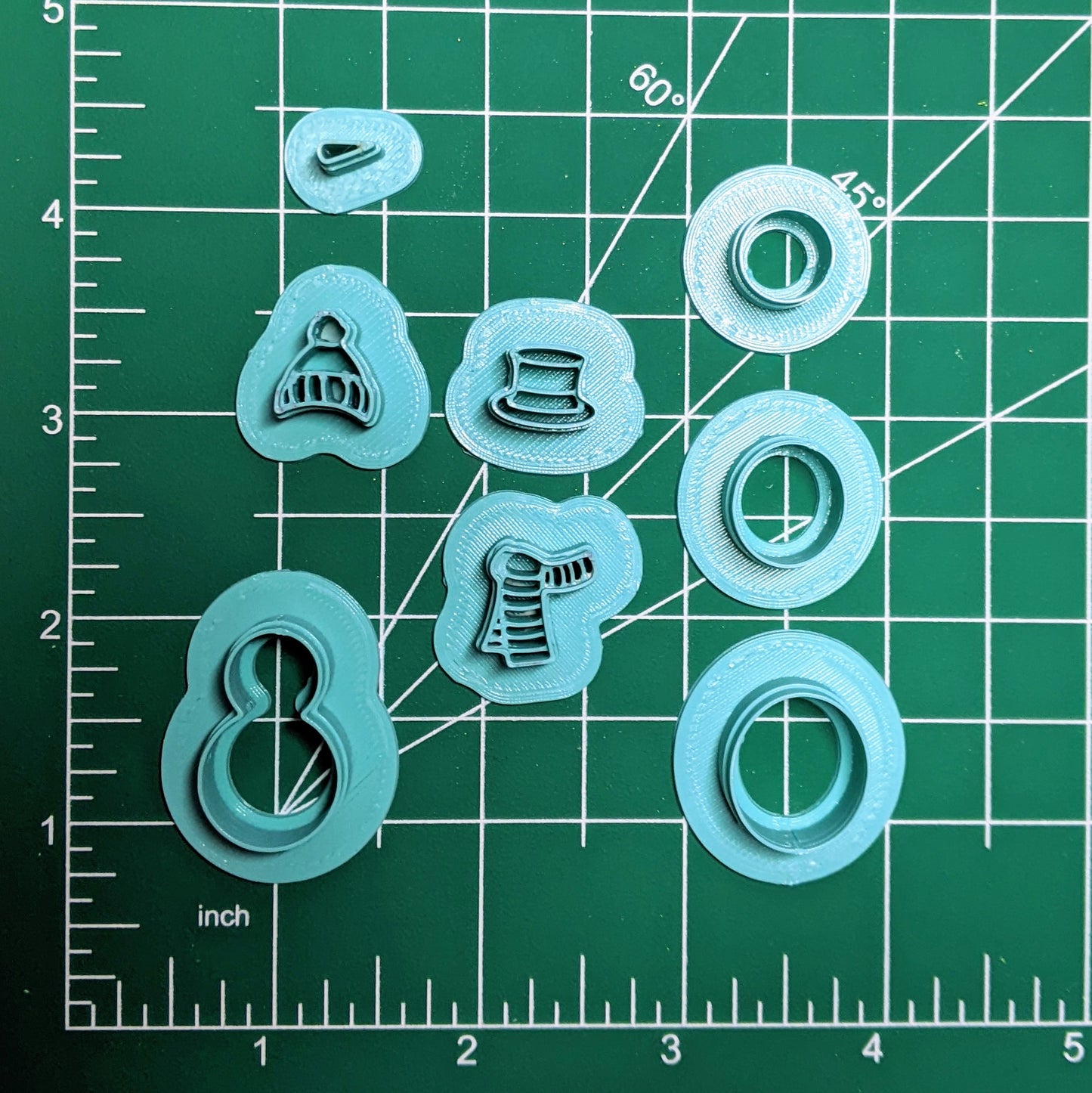 Snowman 8 Piece Cutter Set