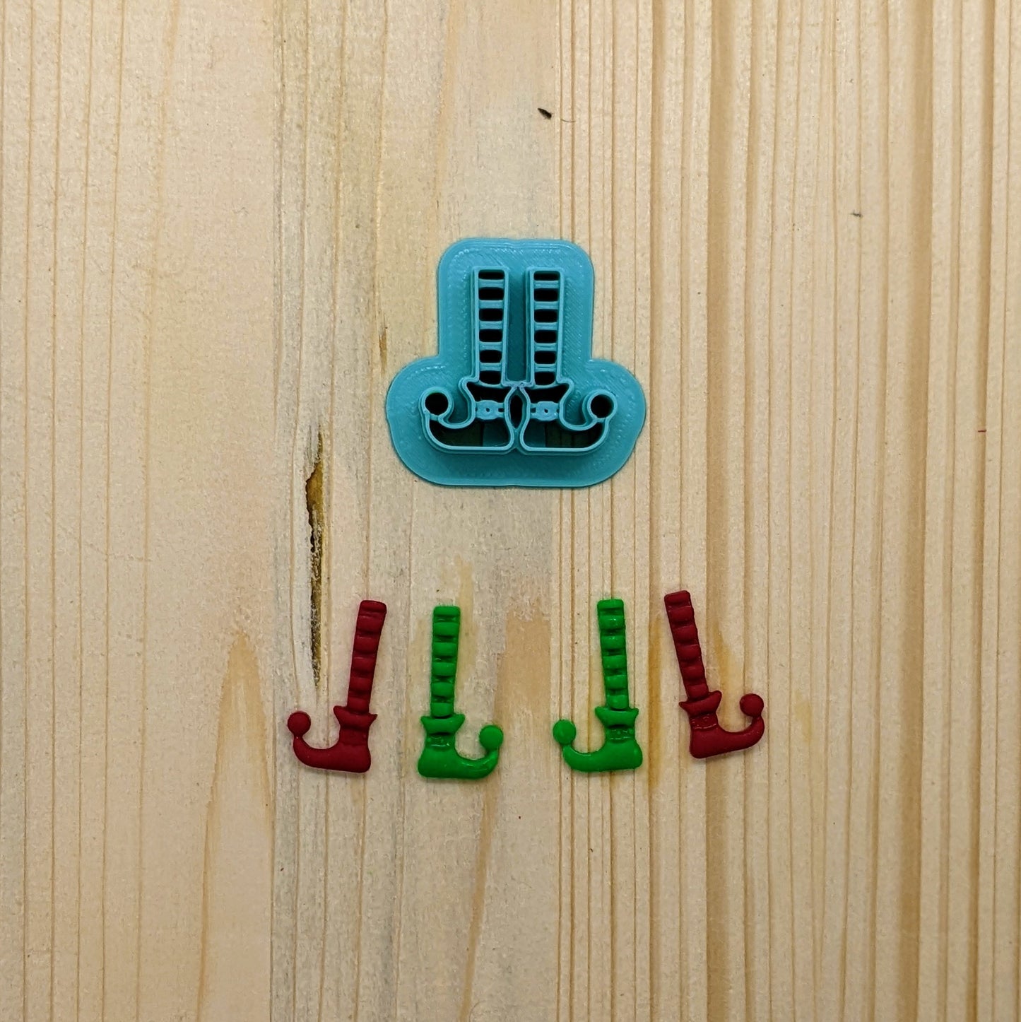 Elf Legs Stockings and Slippers Cutter