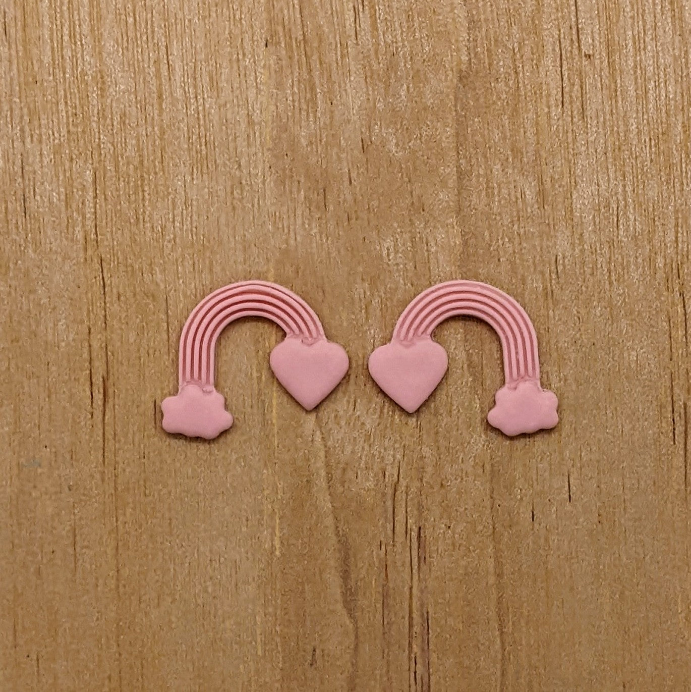 Love in the Clouds Rainbow Cookie Cutter/Clay Cutter