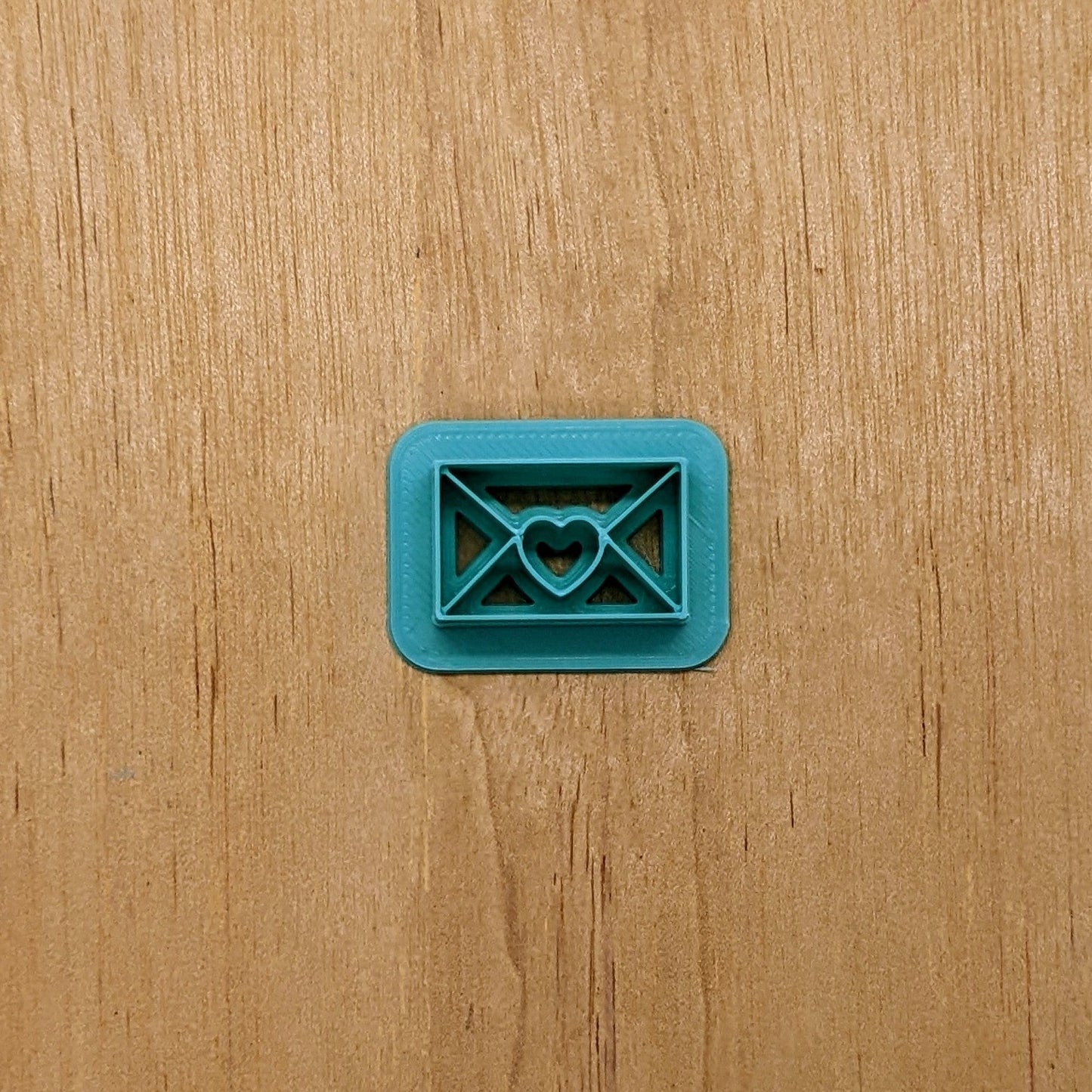 Heart Sealed Envelope Cookie Cutter: Ideal for Cookies, Ceramics, Pottery, Polymer Clay, and Fondant