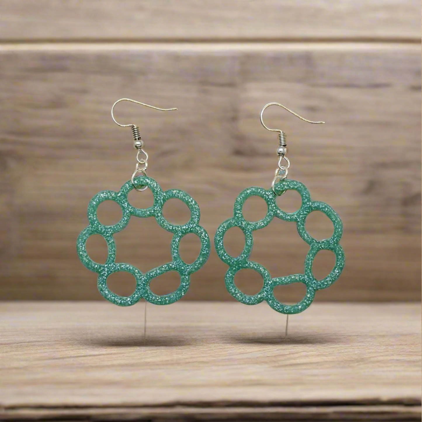 Organic Circles Hoop, 2 Piece Cutter Set for Cookies, Ceramics, Pottery, Polymer Clay, Fondant - Multi-Medium Craft & Baking Tool