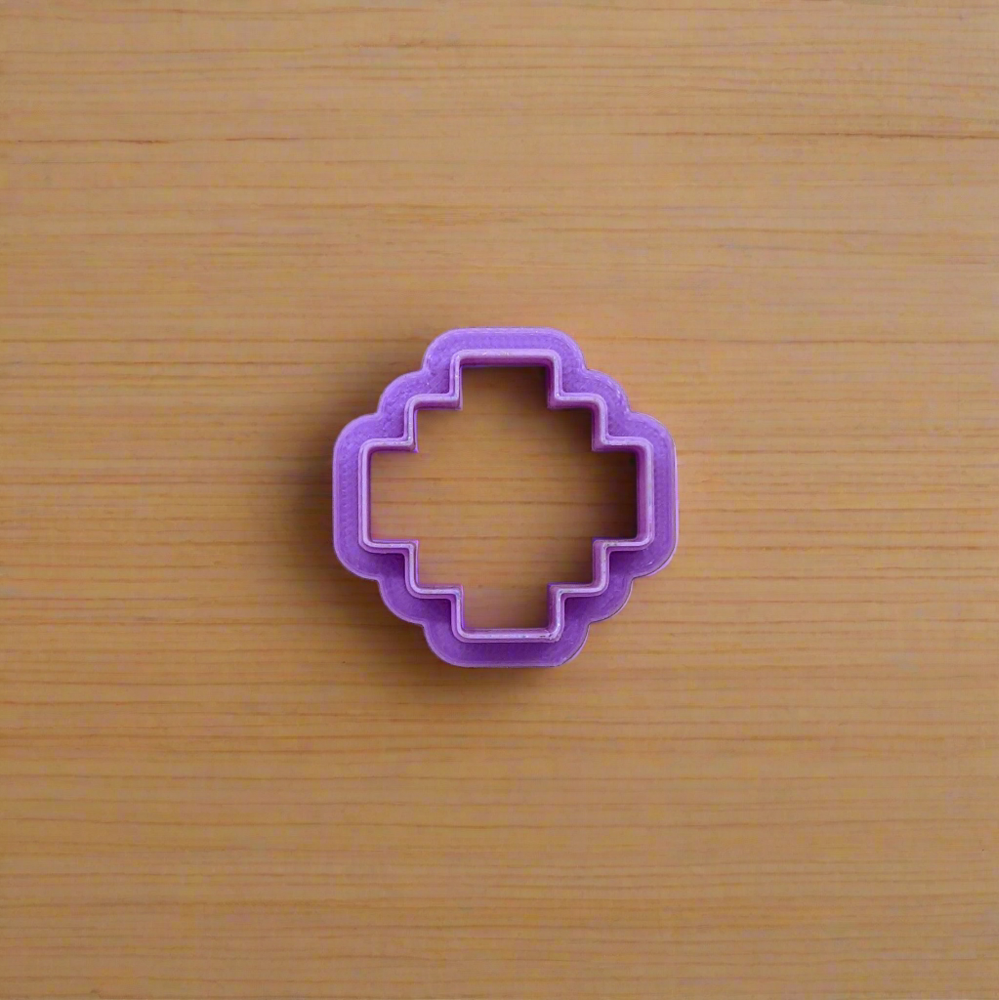 Aztec Symbol Cookie Cutter for Cookies, Ceramics, Pottery, Polymer Clay, Fondant - Multi-Medium Craft & Baking Tool