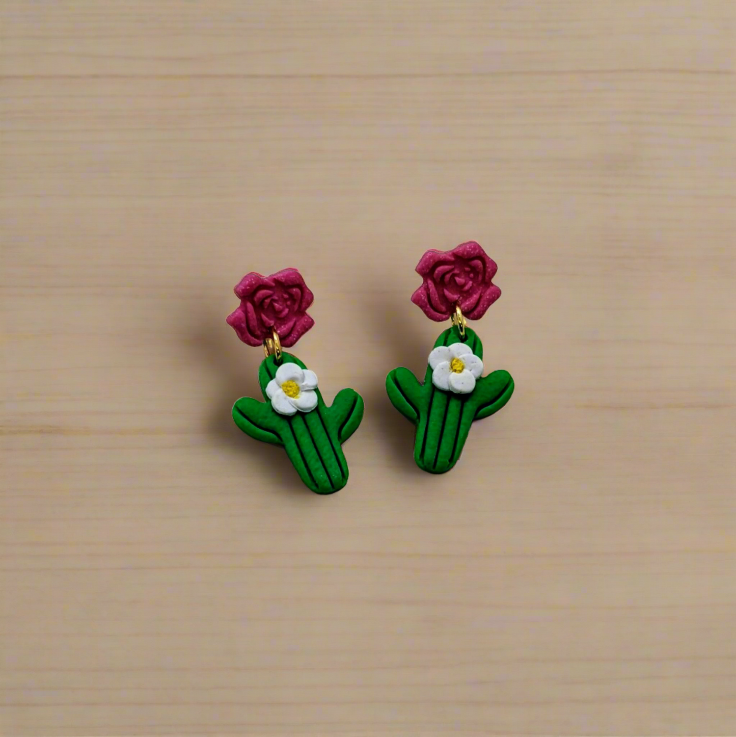 Cactus Cookie Cutter with Line Details - Ideal for Cookies, Ceramics, Pottery, Polymer Clay, Fondant & More