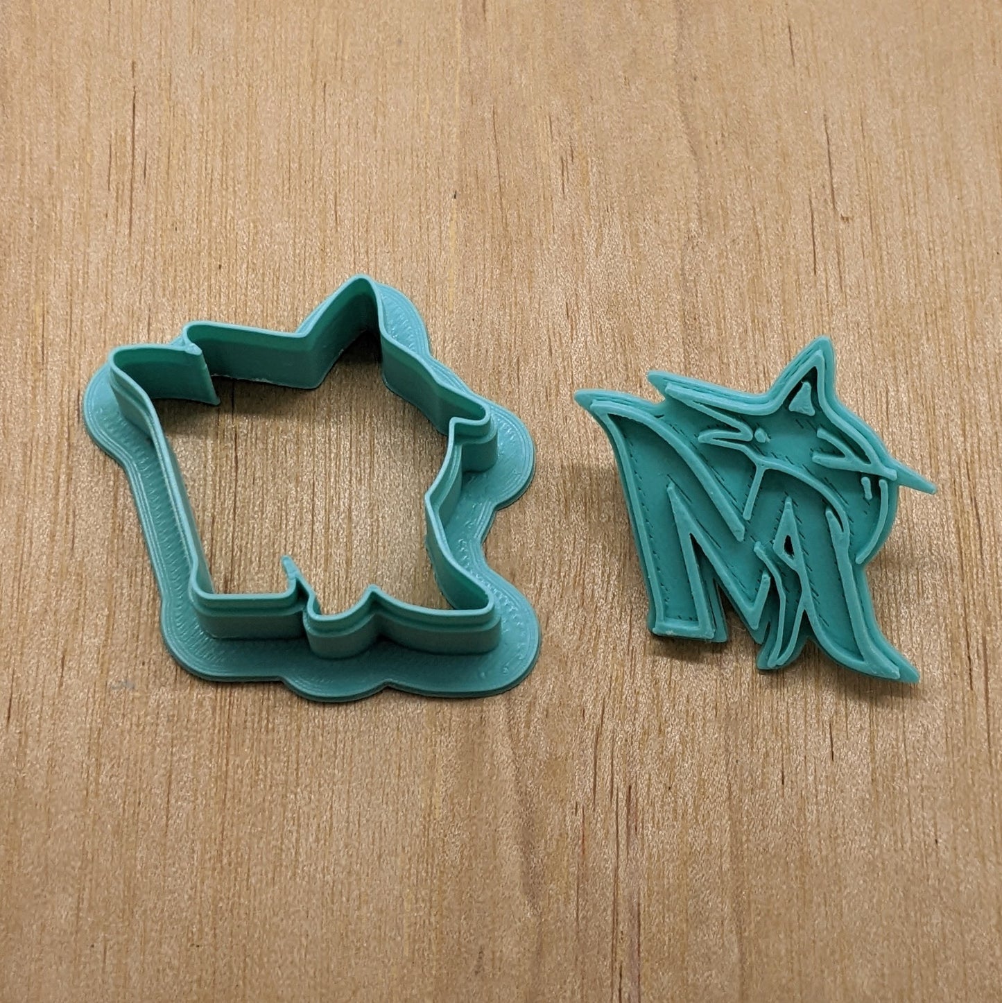 Miami Marlins Cookie Cutter & Stamp Set
