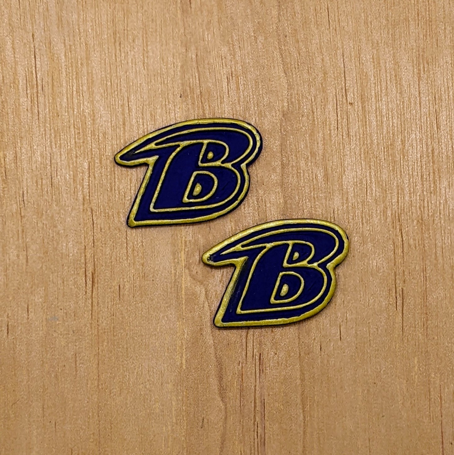 Baltimore Ravens B Cookie Cutter & Stamp Set